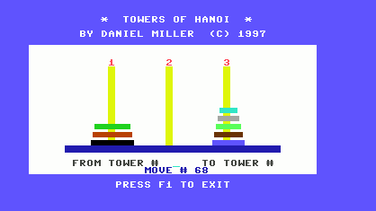 Towers of Hanoi Screenthot 2